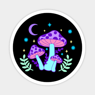 Mushroom Weirdcore Clothing Psychedelic Aesthetic Magnet